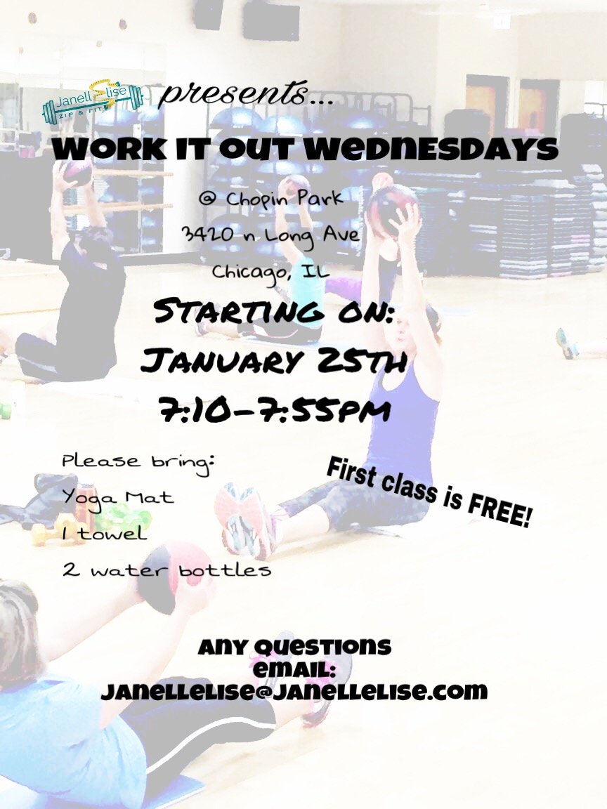 Work It Out Wednesdays **Chicago Park District**